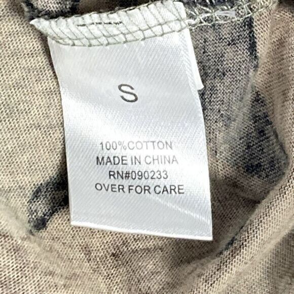 PacSun Camo T Shirt Mens Size Small Longer Fit Long Sleeve Crew Neck Pull Over - Picture 14 of 14